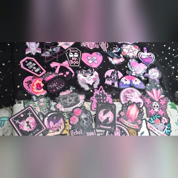 Witchy Goth Babe stickers - Picture 3 of 4